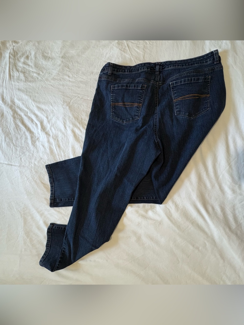 Bandolino - Mandie - Dark Blue Denim Jeans -18W - Picture 3 of 7